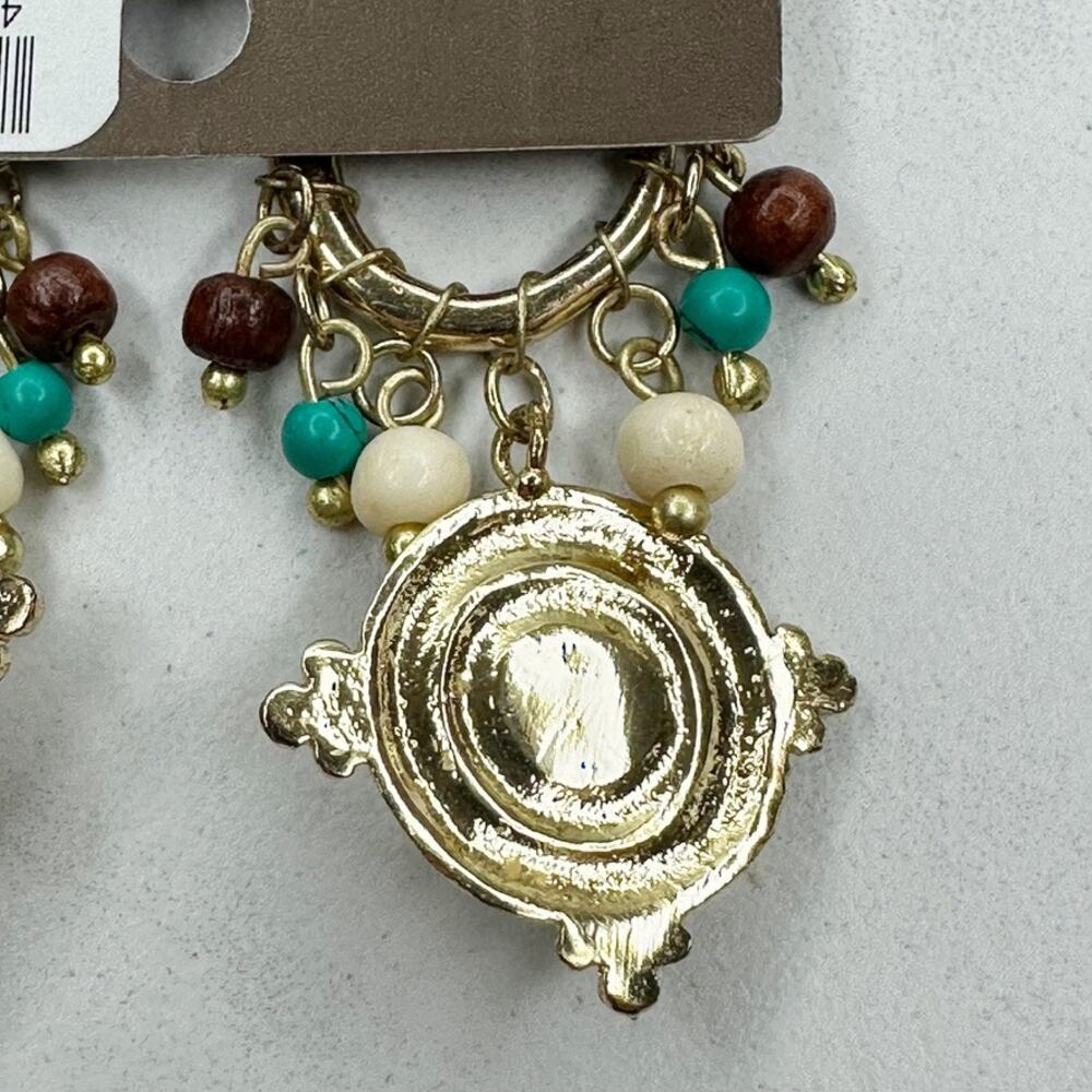 Chico's Alysia Chandelier Gold Tone Earrings ✨ - Picture 8 of 9